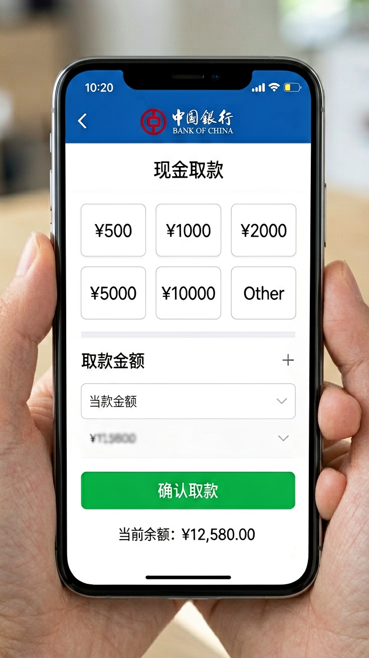 WeChat Wallet home screen showing the current balance, transaction history, and core service buttons like Transfer and Card Linking